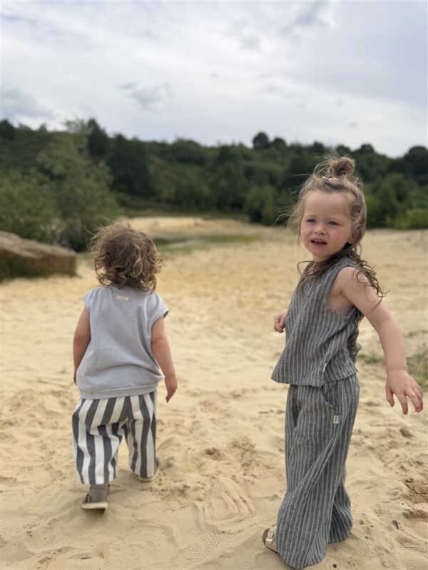 LITTLE LEAN Mila Bermuda Striped