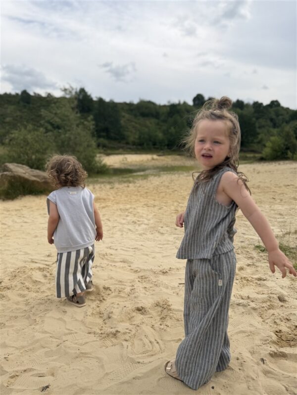LITTLE LEAN Mila Bermuda Striped
