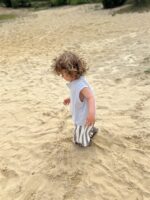 LITTLE LEAN Mila Bermuda Striped