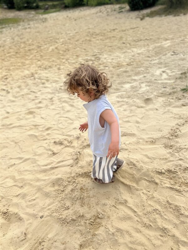 LITTLE LEAN Mila Bermuda Striped