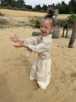 The Ruche Pants Kids Cream