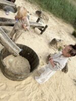 The Ruche Pants Kids Cream