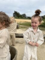 The Ruche Pants Kids Cream