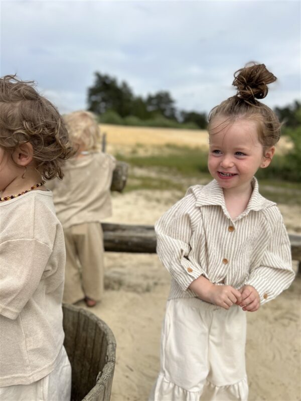 The Ruche Pants Kids Cream