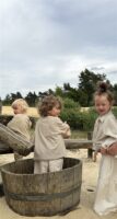 The Ruche Pants Kids Cream