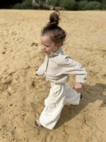 The Ruche Pants Kids Cream