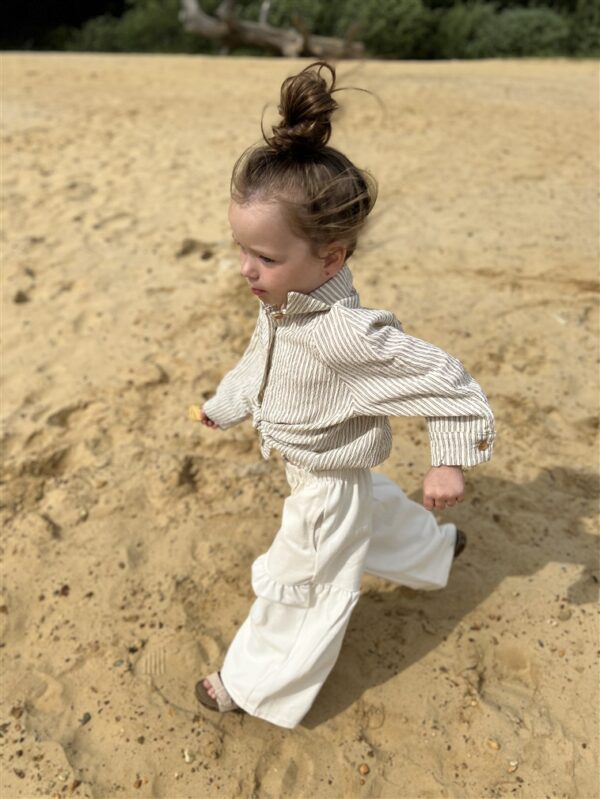 The Ruche Pants Kids Cream