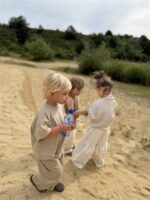 The Ruche Pants Kids Cream