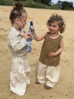 The Ruche Pants Kids Cream