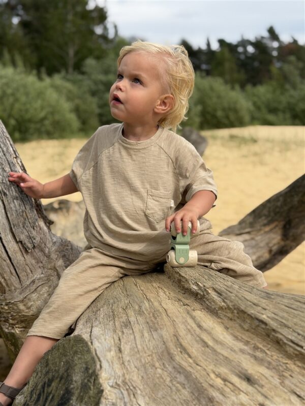 LITTLE LEAN ORIGINAL FINN TEE BEIGE