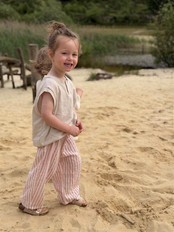Ll Sky Top Sleeveless Beige
