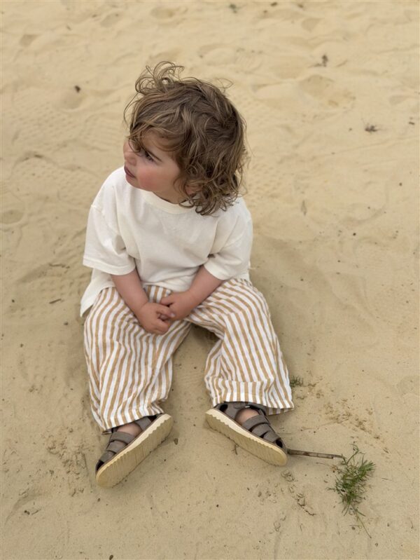 Ll Plain Short Sleeve Tee Cream