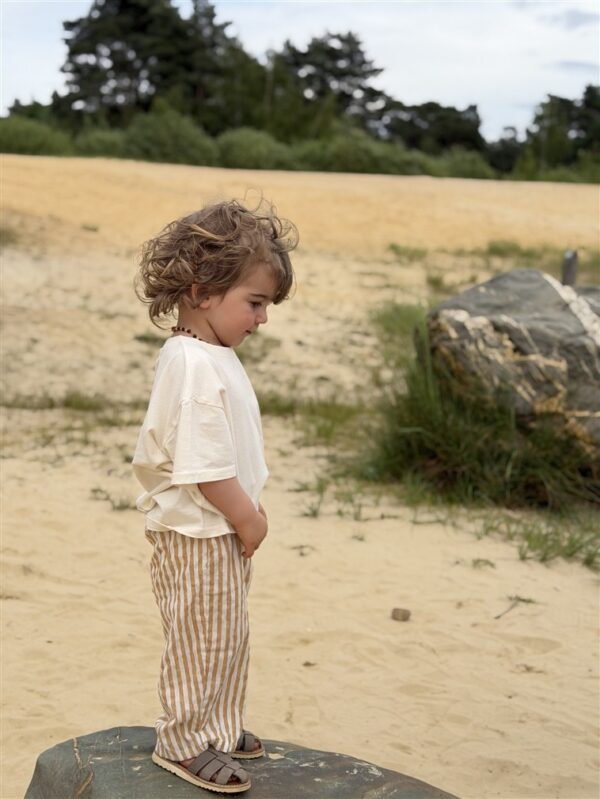 Ll Plain Short Sleeve Tee Cream