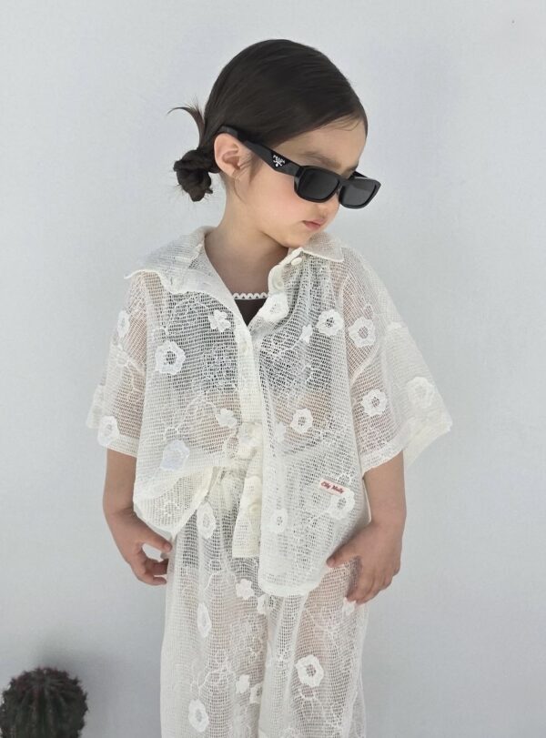 Crochet Flower Blouse