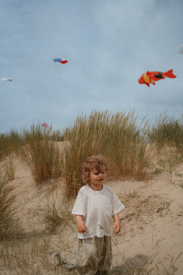 LITTLE LEAN ORIGINAL FINN TEE OFF WHITE